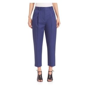 3.1 Phillip Lim Carrot crop pants in Ultramarine
